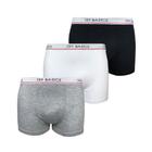 Kit 3 Cuecas Boxers Infantil Box Algodão Cotton Conforto