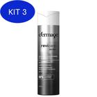 Kit 3 Dermage Revicare Detox Antirresíduo Black Shampoo