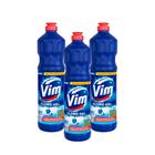 Kit 3 Desinfetantes Vim Multiuso Cloro Gel Original 700ml