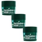 Kit 3 Desodorante Creme Tradicional Herbíssimo 55G - Dana - Dana Cosméticos