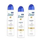 Kit 3 Desodorante Dove Aerosol Feminino Original 150ml cada