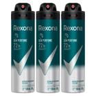 kit 3 Desodorante Rexona Men Sem Perfume Aerosol Antitranspirante 48h 150ml