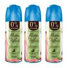 Kit 3 Desodorante Spray Alma de Flores Clássico 90ml - Memphis