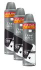 kit 3 Desodorantes Aerosol Dove Men+care Invisible Dry 250ml