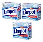 Kit 3 Detergente Para Máquina De Lavar Louças Limpol 25 -tabletes
