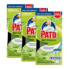 Kit 3 Detergente Vaso Sanitário Refil Pato Adesivo 38g 18 Un