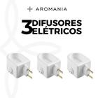 Kit 3 Difusores Aromatizadores de Ambiente Para Essências e Óleos Essenciais