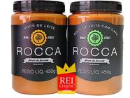 Kit 3 Doces De Leite Rocca, Sendo 2 Tradicional E 1 Café