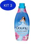 Kit 3 Downy Brisa De Verão Amaciante De Roupas Concentrado 1 L