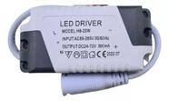 Kit 3 Driver Led Reator - Fonte Para Painel Plafon - 18-25w Bivolt