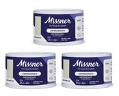 Kit 3 Esparadrapo Impermeável 2,5cm X 4,5m Branco - Missner