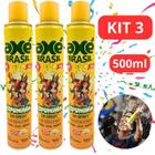 Kit 3 Espuma de Carnaval Em Spray Espuminha Neve Festa 500ml - AXE BRASIL