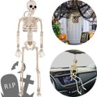 Kit 3 Esqueleto Caveira Decoração De Festa Halloween Terror