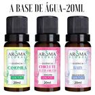 Kit 3 Essências Para Aromatizador e Difusor Elétrico a Base de Água Escolha seus Aromas l Aroma Floral