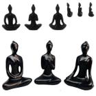 Kit 3 Estatuas Yoga Meditação Porcelana Decoração Bailarina