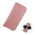 Kit 3 Estojo Porta Oculos De Sol Grau Feminino Capa Capinha Fino Para Bolsa material ecológico Rosa