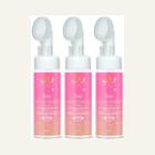 Kit 3 Face Beautiful - Sabonete Mousse de Limpeza Ju PXT