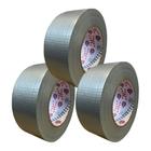 Kit 3 Fita Silver Tape Cinza 50mm X 50mt Eurocel Tpl201