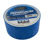 Kit 3 Fitas Demarcação Sinalização Azul 48 mmx15 mt Tekbond