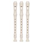 Kit 3 Flautas Doce Soprano Barroca Em C YRS-24B Yamaha