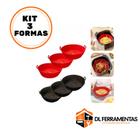 Forma de Silicone Para Doces Torta Pudim Bolo Cozinha Princesa Azul Kit 3  Unidades - ABMIDIA - Formas e Assadeiras - Magazine Luiza