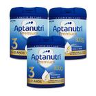 Kit 3 Fórmula Infantil Aptanutri Premium 3 800g