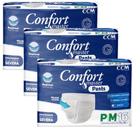 Kit 3 Fraldas Geriátricas Confort Master Pants Jumb P/M 16Un