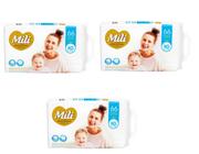 Kit 3 Fraldas Mili Love Care Premium Giga Tam XG Mili S.A