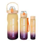 Kit 3 Garrafas De Plástico Motivacional 1500ml, 700ml, 300ml - Casita