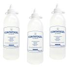 Kit 3 - Gel Condutor Clinico Neutro Para Ultrassom De 250 ML