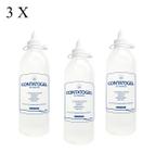 Kit 3 - Gel Condutor Contato Para Ultrason Tens Doppler 250ml