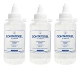 Kit 3 - Gel Condutor De Contato Para Fisioterapia Tens Fes Ultrassom Bisnaga 100g