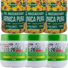 Kit 3 Gel Massageador Arnica Pura 3 Gel 20 Ervas Extra Forte