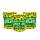 kit 3 Gel Massageador Arnica Pura Rhenuks 200g