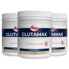 Kit 3 Glutamina Glutamax em pó vitafor 300g