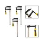 Kit 3 Grampos P Carpinteiro Tipo F Sargento 120x800mm 32 Pol