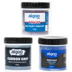 Kit 3 Graxas Bike Algoo 100g Carbon grip + Graxa Militar Algoo Pro Pm600 + Multiuso Premium Com Ptfe