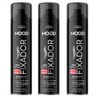 Kit 3 Hair Spray Fixador Extra Forte Mood 400Ml - My Health