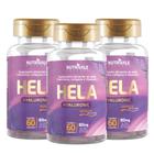 Kit 3 HELA Ácido Hialurônico + Colágeno Verisol 60 Cápsulas