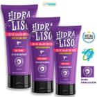 Kit 3 Hidra Liso Alisamento Sem Formol Progressiva Hidra Liso