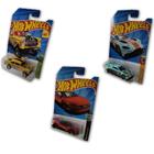 Kit 3 Hot Wheels Carrinhos Sortidos Sem Repetição De Modelo