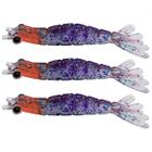 Kit 3 Iscas Camarão Artificial 9cm - Pesca Robalo Tucunaré Corvina - MATADEIRA