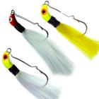 Kit 3 Jigs Longo Lori AntiEnrosco (isca xuxinha tucunare)