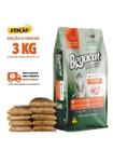 Kit 3 KG Ração Para Gato Granel Begacat Pescados e Arroz