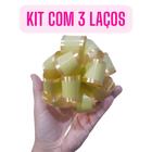 Kit 3 Laços Bola Prontos Presente Aniversário Mães Namorados