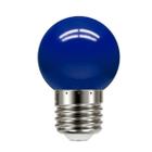 Kit 3 Lâmpada LED Bolinha Azul Taschibra 1W 127/220V