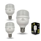 Kit 3 lâmpadas Bulbo Led 20w frio 6500k - Maxxy