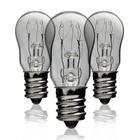 Kit 3 Lâmpadas Incandescentes SS-19 Clara E-12 7W 127V Toplux