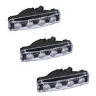 Kit 3 Lanterna Teto Quebra Sol Tapa Sol Externa Led Scania 114 124 Serie 5 Serie 4 Serie 6 P G R T Led- 1798980