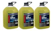 Kit 3 Lava Autos Shampoo Para Carros Motos Ph Neutro Vonixx
